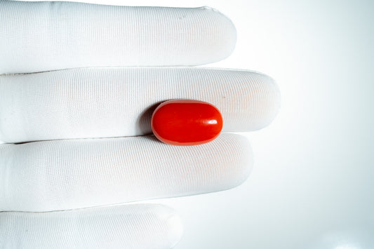 NATURAL CORAL(MOONGA)-12.74CARAT