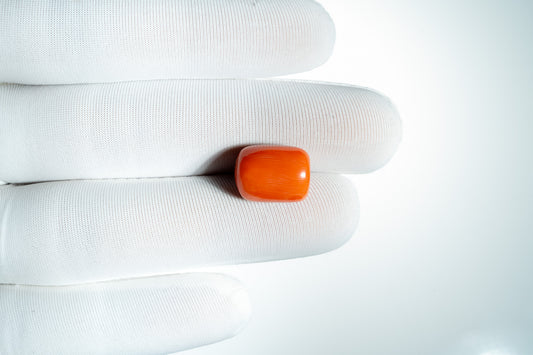 NATURAL CORAL(MOONGA)-6.90CARAT