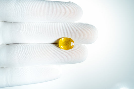 YELLOW SAPPHIRE(THAILAND)-6.31CARAT