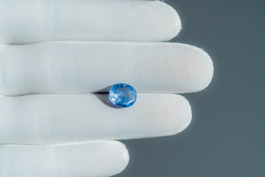 NATURAL BLUE SAPPHIRE-3.83CARAT