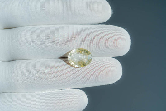 NATURAL YELLOW SAPPHIRE-7.43CARAT