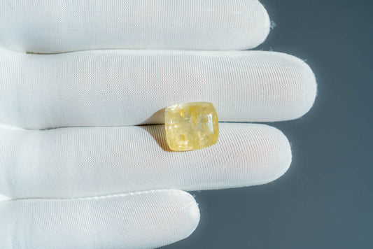 NATURAL YELLOW SAPPHIRE-11.46CARAT