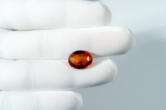 NATURAL HESSONITE-7.51CARAT