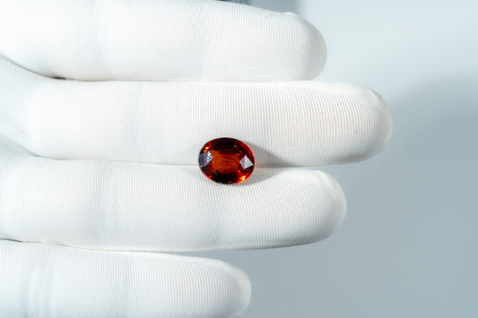 NATURAL HESSONITE-6.32CARAT