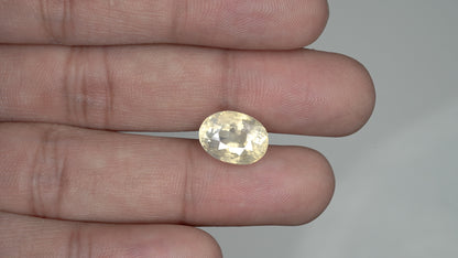 NATURAL YELLOW SAPPHIRE-10.12 CARAT