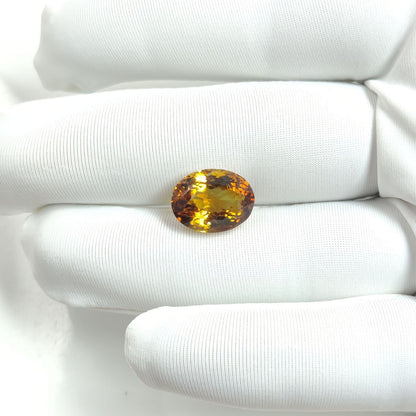 NATURAL CITRINE- 5.65 CARAT