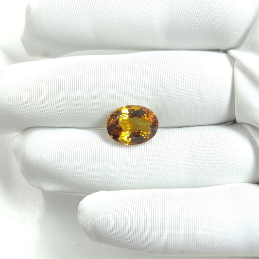 NATURAL CITRINE- 5.65 CARAT