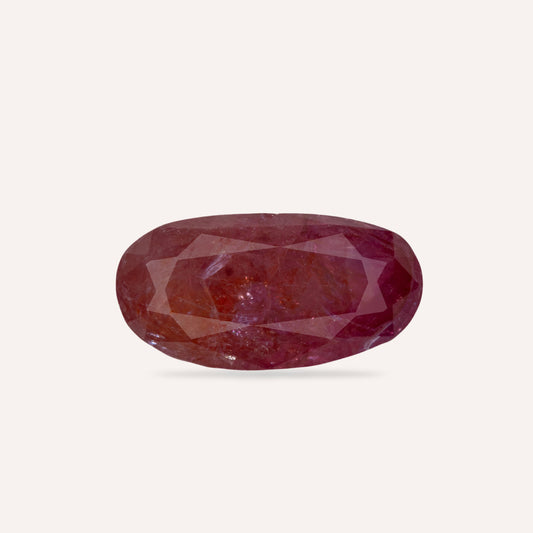 NATURAL RUBY BURMA - 5.50CARAT
