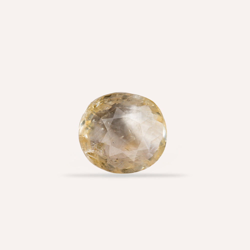 NATURAL YELLOW SAPPHIRE-6.58CARAT