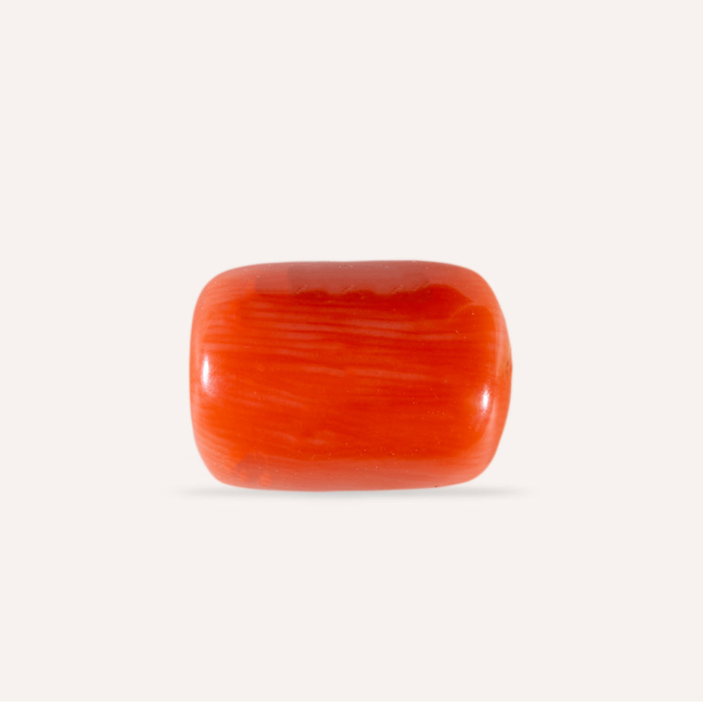 NATURAL CORAL(MOONGA)-6.90CARAT