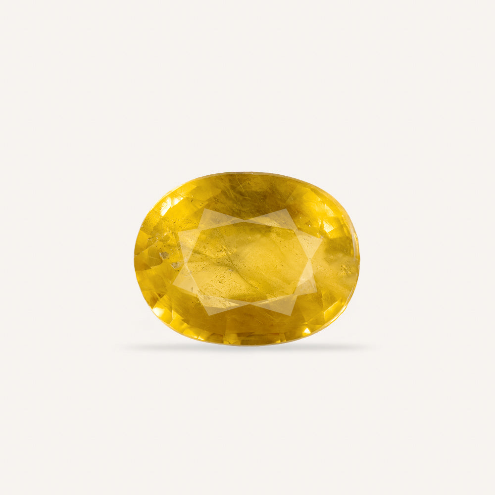 YELLOW SAPPHIRE (THAILAND)-6.00CARAT