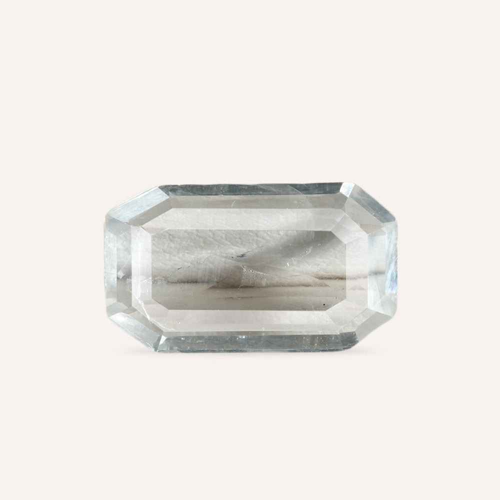 NATURAL WHITE SAPPHIRE-5.65CARAT