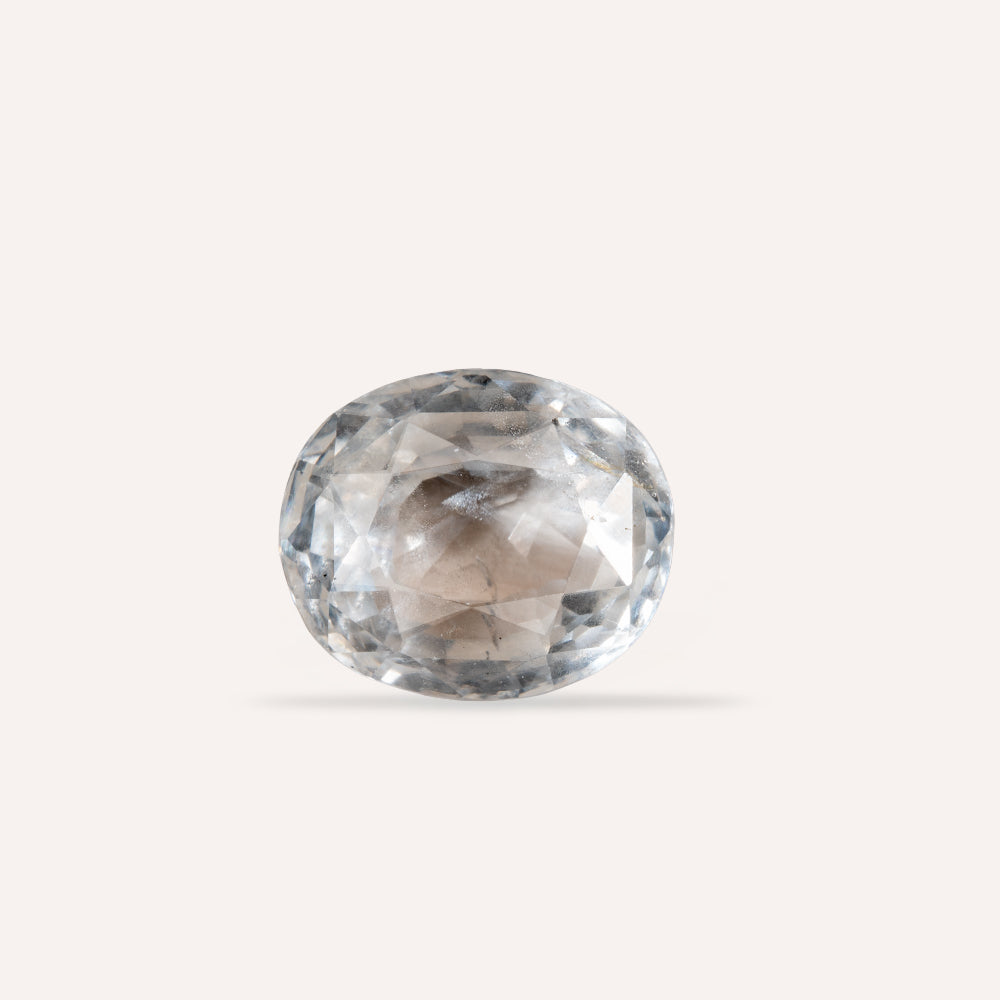 NATURAL WHITE SAPPHIRE-4.83CARAT