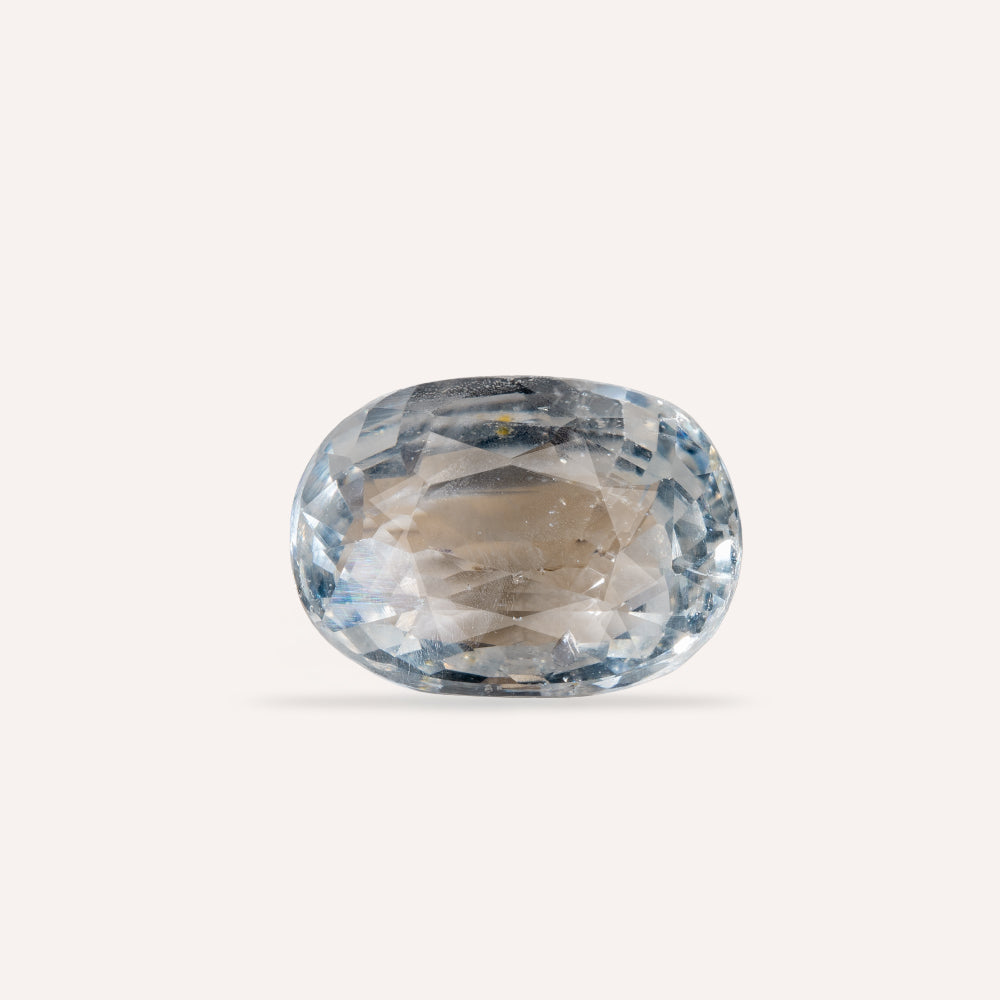 NATURAL WHITE SAPPHIRE-4.55CARAT