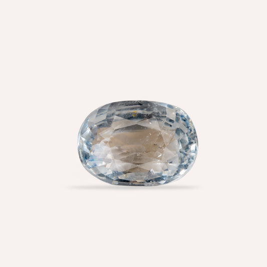 NATURAL WHITE SAPPHIRE-4.55CARAT