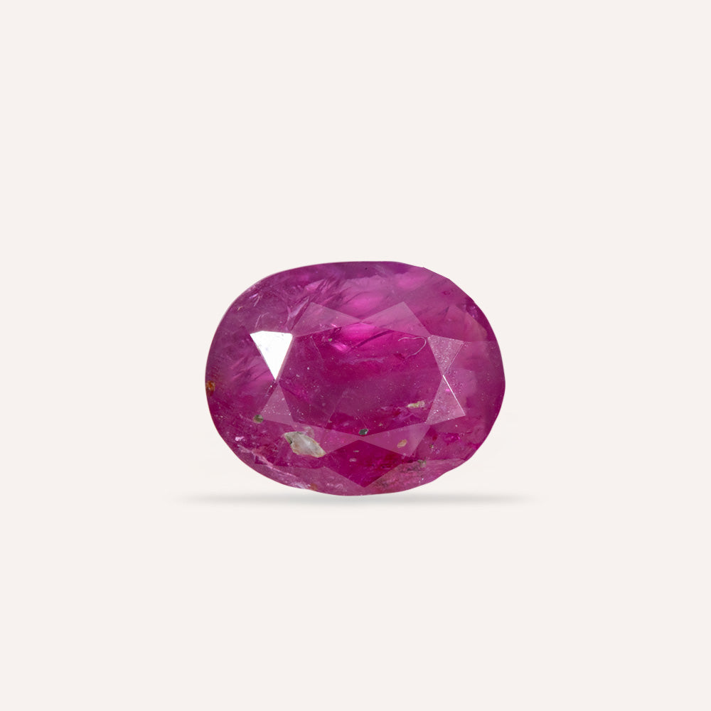 NATURAL RUBY BURMA - 3.47CARAT