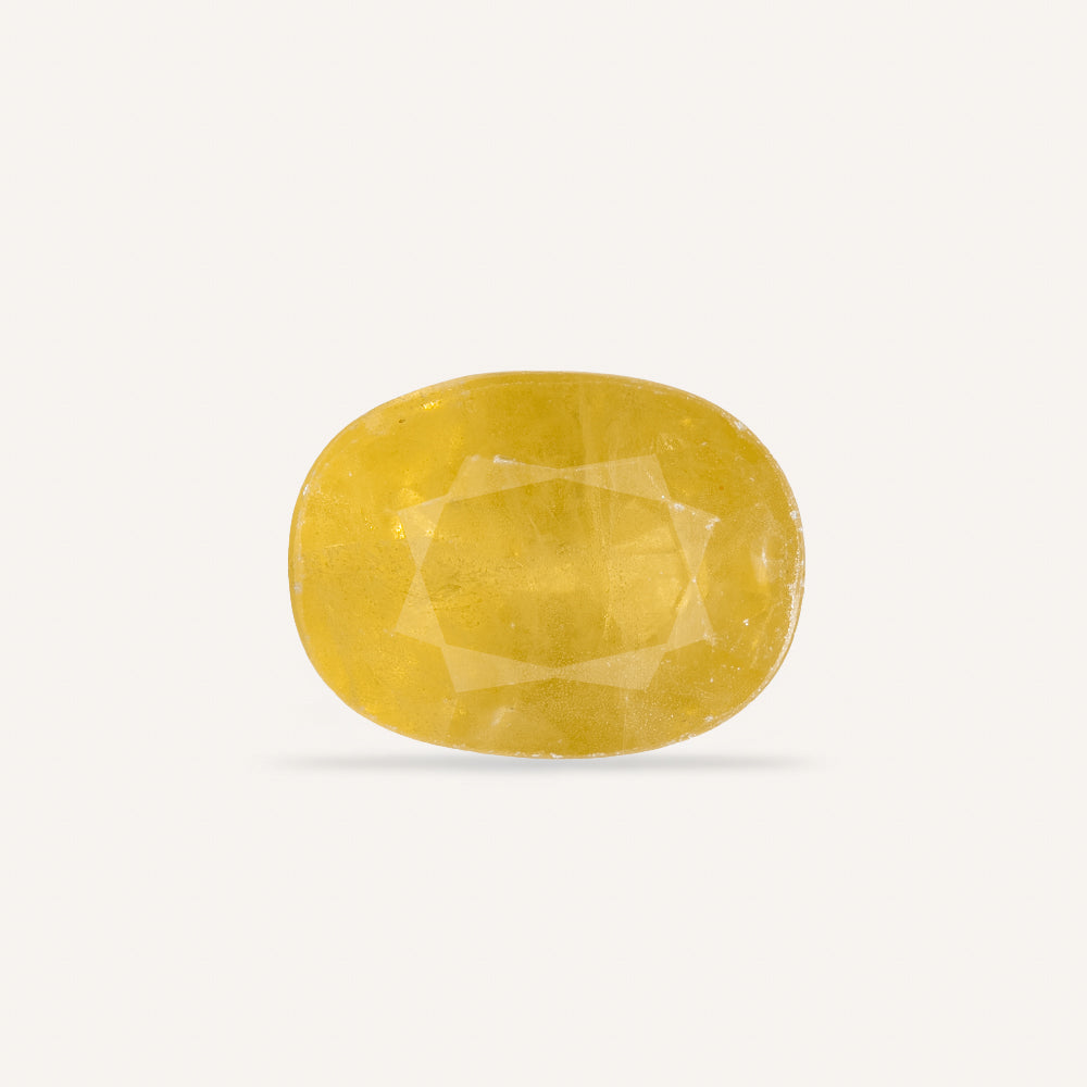 YELLOW SAPPHIRE (THAILAND)-6.28CARAT