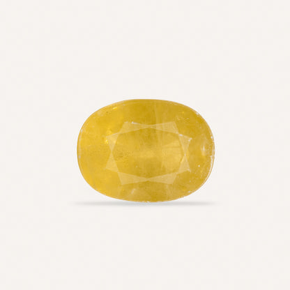 YELLOW SAPPHIRE (THAILAND)-6.28CARAT