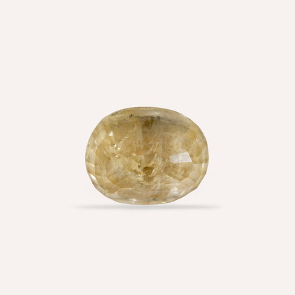 NATURAL YELLOW SAPPHIRE-6.70CARAT