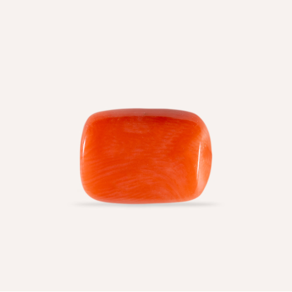 NATURAL CORAL(MOONGA)-6.90CARAT