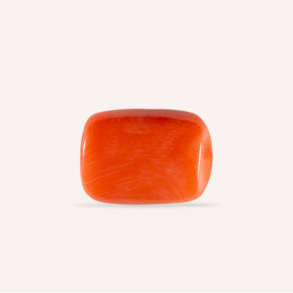 NATURAL CORAL(MOONGA)-6.90CARAT