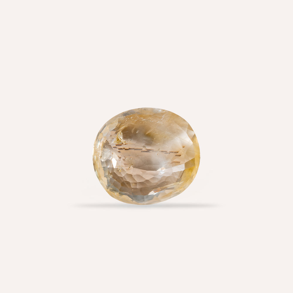 NATURAL YELLOW SAPPHIRE-6.58CARAT