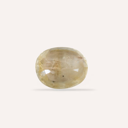 NATURAL YELLOW SAPPHIRE-5.82CARAT