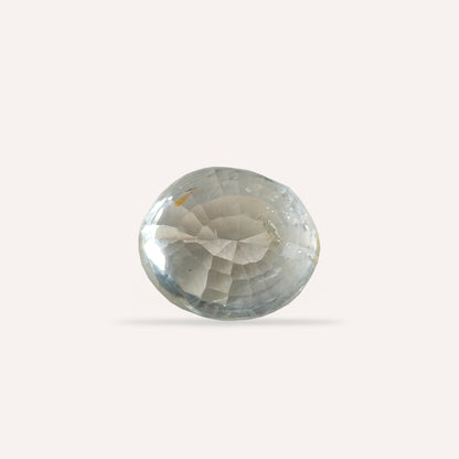 NATURAL WHITE SAPPHIRE-6.43CARAT