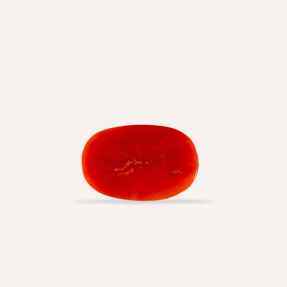 NATURAL CORAL(MOONGA)-12.74CARAT
