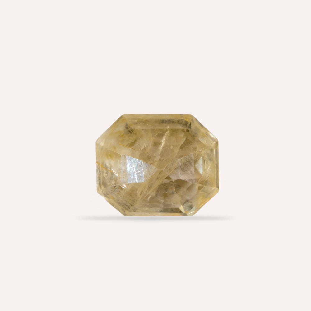 NATURAL YELLOW SAPPHIRE-7.44CARAT