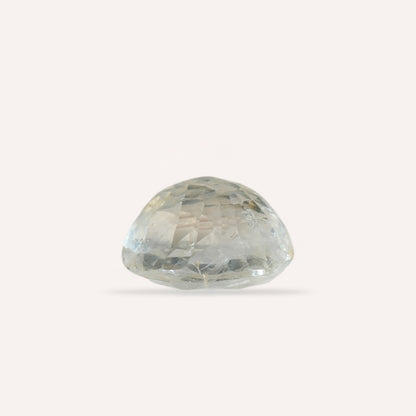 NATURAL WHITE SAPPHIRE-6.43CARAT