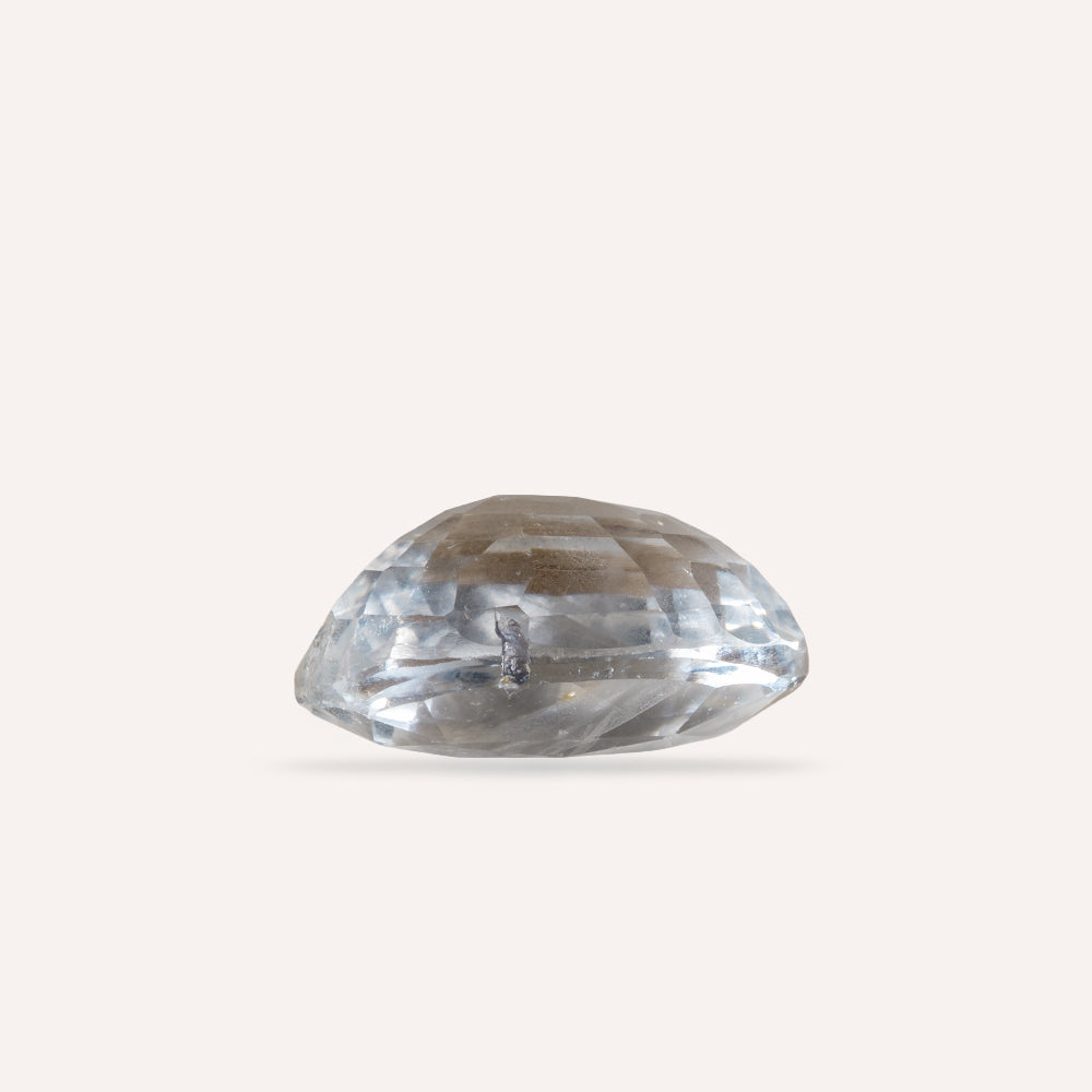 NATURAL WHITE SAPPHIRE-4.55CARAT