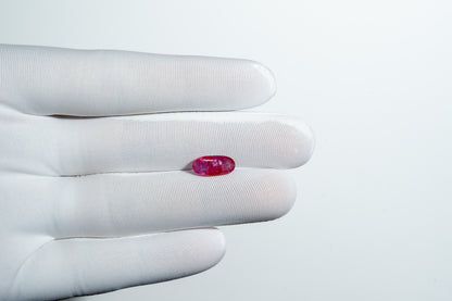 NATURAL RUBY BURMA - 3.26CARAT