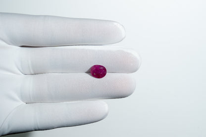 NATURAL RUBY BURMA - 3.47CARAT