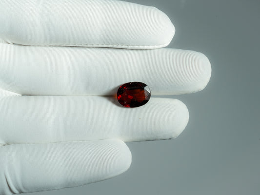 NATURAL HESSONITE-6.06CARAT