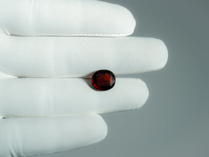 NATURAL HESSONITE-5.23CARAT