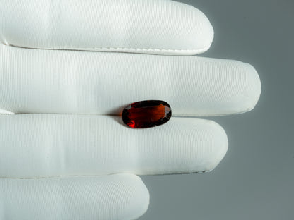 NATURAL HESSONITE-5.78CARAT