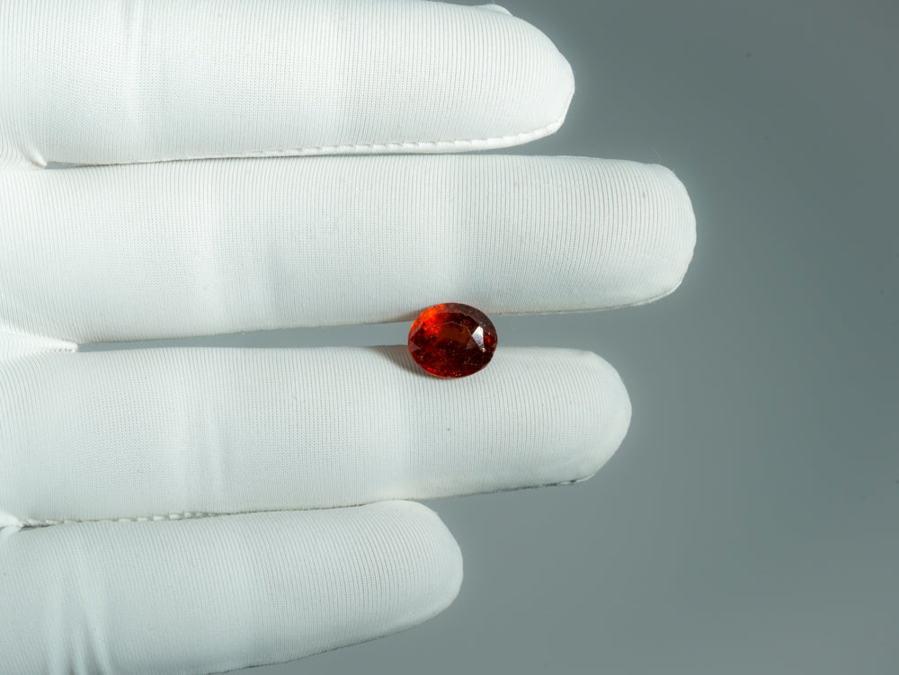 NETURAL HESSONITE-4.98CARAT
