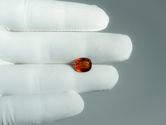 NATURAL HESSONITE-6.02CARAT