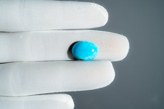 NATURAL TURQUOISE(FIROZA)-7.41CARAT