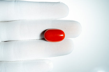 NATURAL CORAL(MOONGA)-12.74CARAT