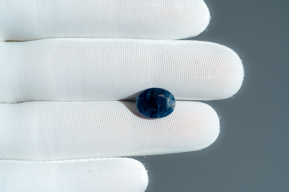 NATURAL BLUE SAPPHIRE-6.32CARAT