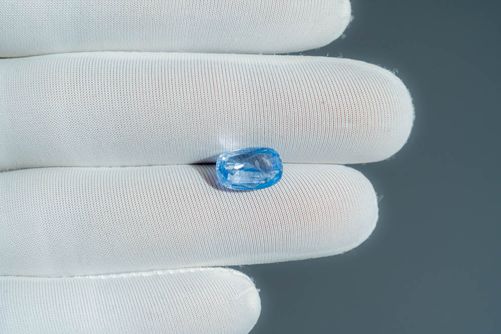 NATURAL BLUE SAPPHIRE-4.37CARAT