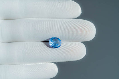 NATURAL BLUE SAPPHIRE-3.83CARAT