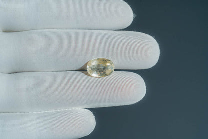 NATURAL YELLOW SAPPHIRE-5.78CARAT