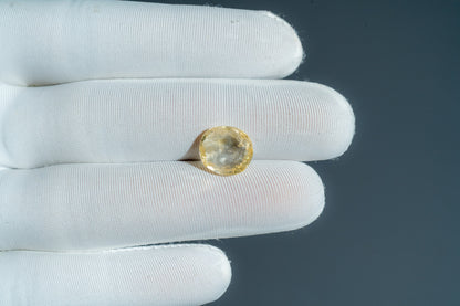 NATURAL YELLOW SAPPHIRE-6.58CARAT