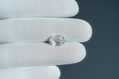 NATURAL WHITE SAPPHIRE-4.55CARAT