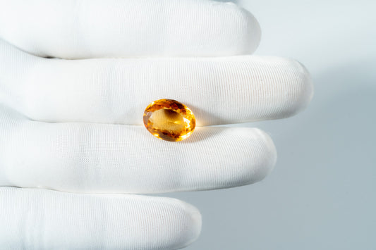 NATURAL CITRINE-7.37CARAT