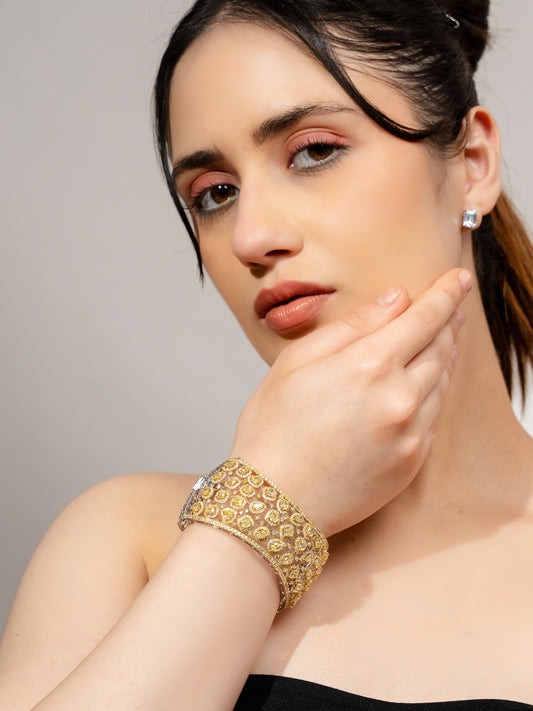 Masterpiece Fancy Yellow Diamond Bracelets