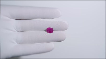 NATURAL RUBY BURMA - 3.47CARAT